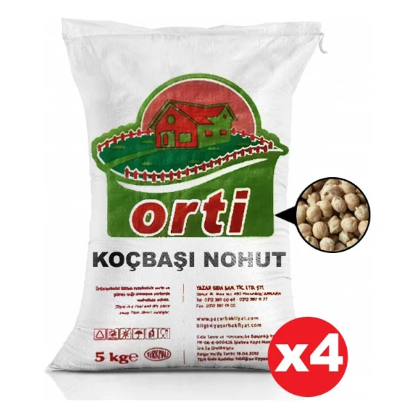 Orti Koçbaşı Nohut 5 Kg - Görsel 4