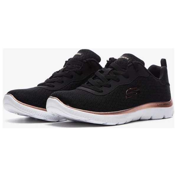 Skechers Summits 88888316TK BKRG Siyah-Beyaz Kadın Spor Ayakkabı - Görsel 3