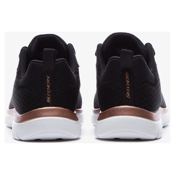 Skechers Summits 88888316TK BKRG Siyah-Beyaz Kadın Spor Ayakkabı - Görsel 5