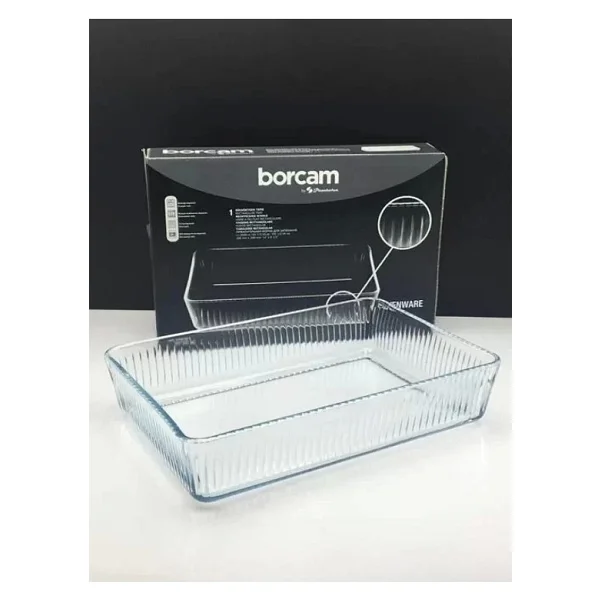 Paşabahçe 59964 30x20 Cm Dikdörtgen Borcam - Görsel 2