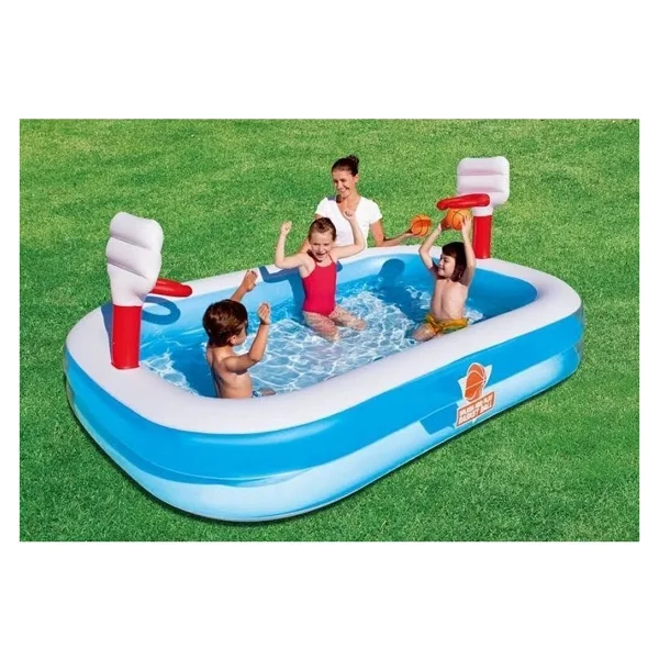 Bestway 54122 254x168x102 Cm Basketbol Potalı Şişme Havuz - Görsel 7