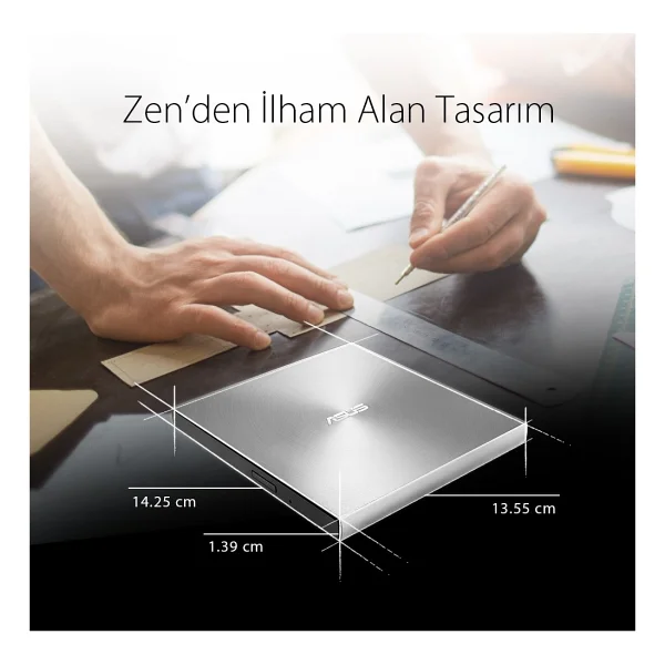 Asus Zendrive Ultra Slim Sdrw-08u7m-U Siyah DVD Yazıcı - Görsel 5