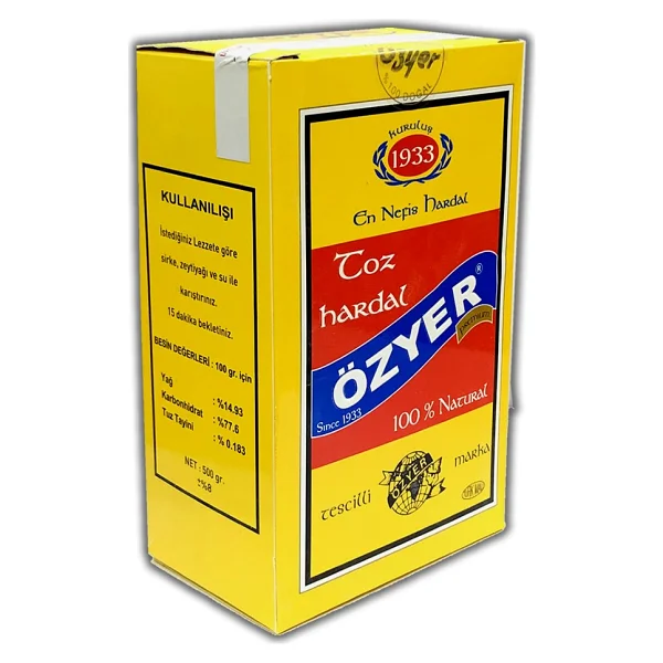 Özyer 500 Gr Toz Hardal - Görsel 2