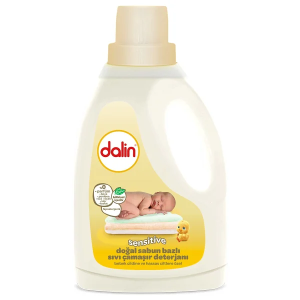 Dalin Sensitive Doğal Sabun Bazlı Atopik Sıvı Çamaşır Deterjanı 1500 Ml - Görsel 2