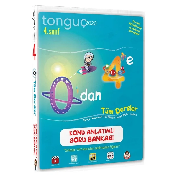 Tonguç Akademi 0'dan 4'e Konu Anlatımlı Soru Bankası - Görsel 3