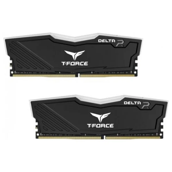 Team T-Force Delta RGB Black 16 GB (2x8) 3200 MHz DDR4 Cl16 Tf3d416g3200hc16cdc01 RAM - Görsel 3