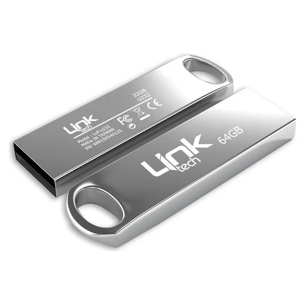 Linktech 64 GB Ultra Metal U264 USB Bellek - Görsel 3