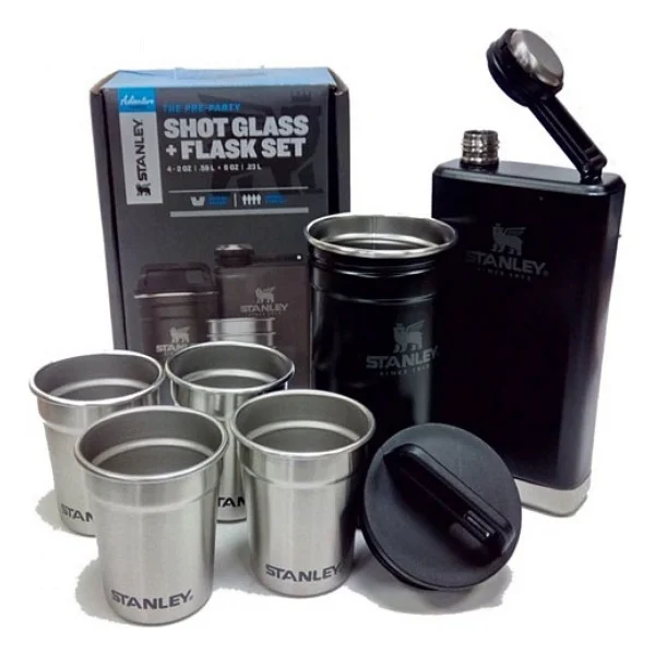 Stanley Adventure Çelik Yeşil Shot Bardak Ve Matara Seti - Görsel 9