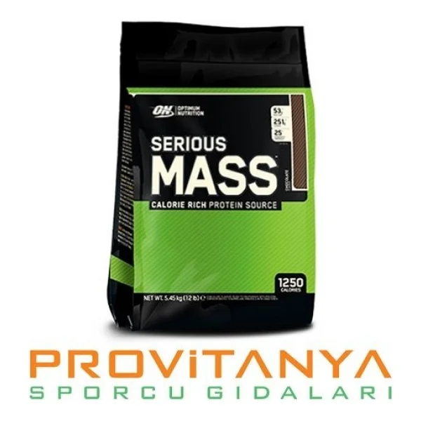 Optimum Nutrition Serious Mass Karbonhidrat 5450 Gr - Görsel 2