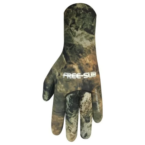 Freesub Diver Pro 3mm Expert Multy Neopren Eldiven - Renkli - XL - Görsel 2