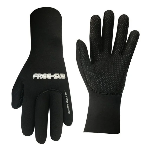 Free-Sub Diver Pro 3mm Dalış Eldiveni - L - Renkli - Görsel 4