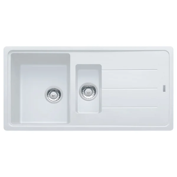Franke Basis Bfg 651 1.5 Gözlü Bianco Granit Eviye - Görsel 2