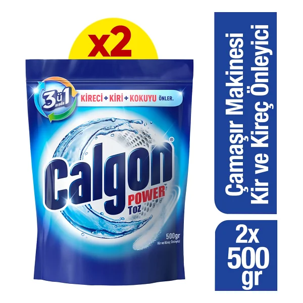Calgon 500 Gr 2'li Paket Kireç Önleyici - Görsel 4