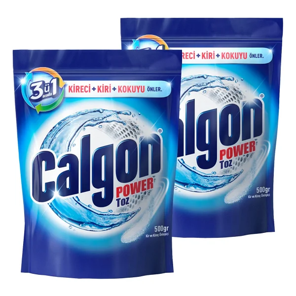 Calgon 500 Gr 2'li Paket Kireç Önleyici - Görsel 2