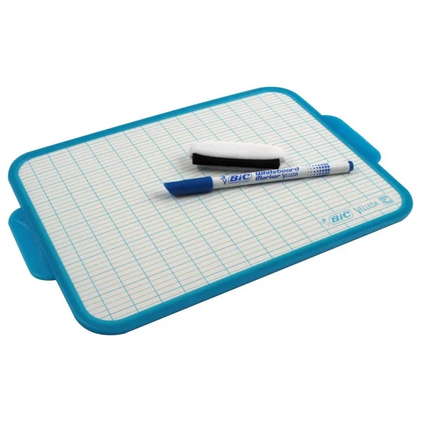 Bic Mini Beyaz Yazı Tahtası 1218 + Kalem 1721 + Silgi - Turkuaz - Görsel 2