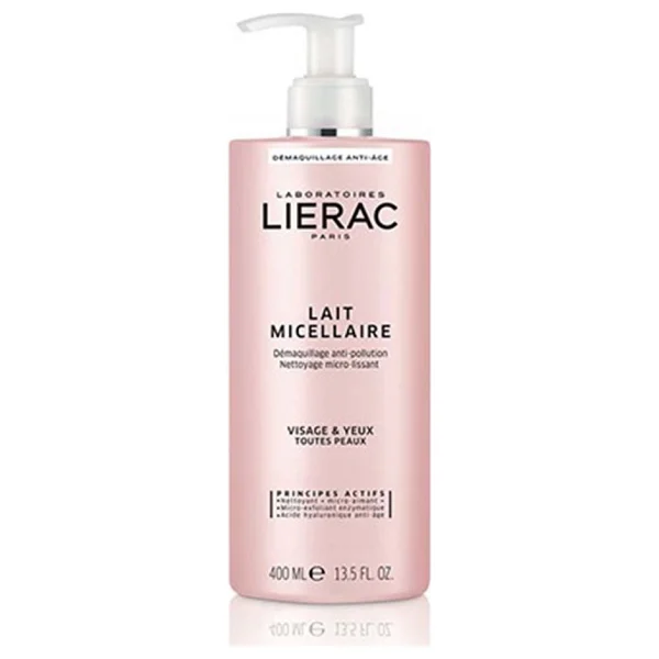 Lierac Double Cleanser Micellar 400 Ml Misel Yüz Temizleme Sütü - Görsel 2