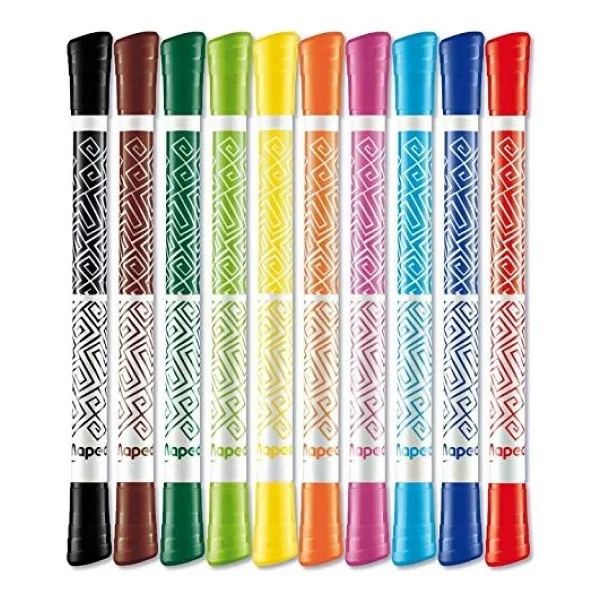 Maped Color Peps Duo Tip 12'li Keçeli Kalem Seti - Görsel 7