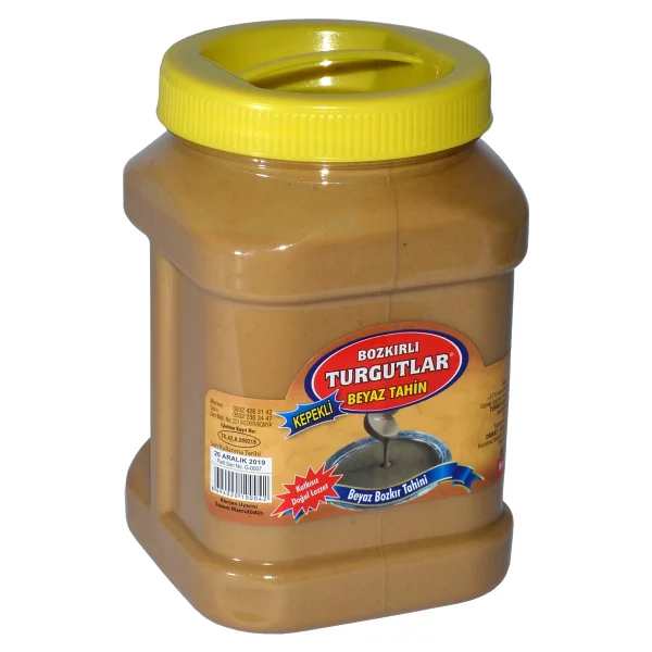 Bozkırlı Çavuşoğlu Tek Kavrulmuş Beyaz Kepekli Bozkır Tahini 930g Türkiye De Tek Ve Özel Üretim - Görsel 2