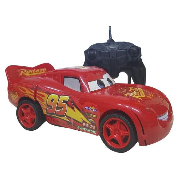 Disney Cars Şimşek Mcqueen Robota Dönüşen Uzaktan Kumandalı Araba - Görsel 2