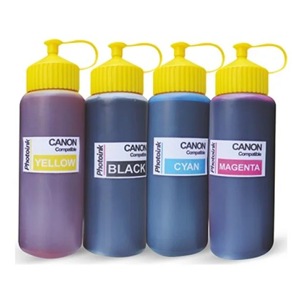 Canon G2411 İçin 4 Renk 500ml Photoink Mürekkep - Görsel 2