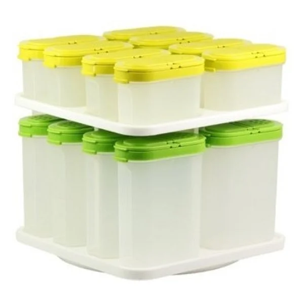 Tupperware Baharatçık Set 8 X 120 Ml - 8 X 270 Ml - Görsel 2