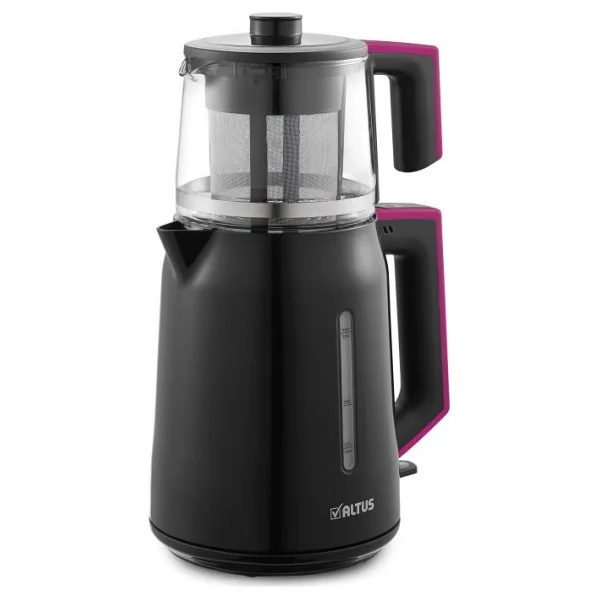 Altus Al 794 P Pembe 1650 W Cam Demlikli Çay Makinesi - Görsel 4