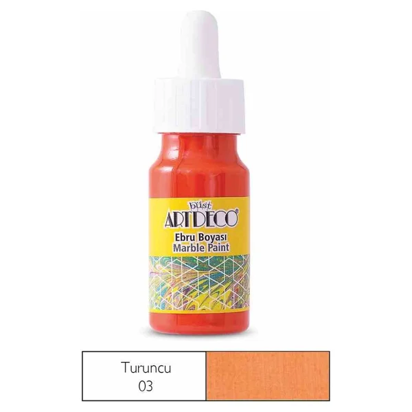 Artdeco 30 ml Ebru Boyası - Görsel 6
