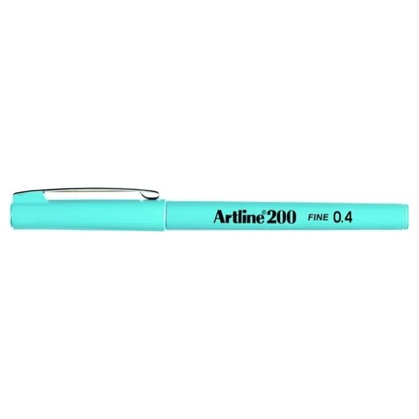 Artline 200 Fineliner Açık Mavi 0.4 Mm İnce Uçlu Keçeli Kalem - Görsel 2