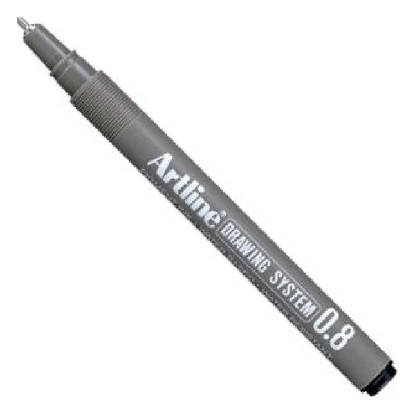 Artline 238 Drawing System 0.8 Mm Teknik Çizim Kalemi Siyah - Görsel 6