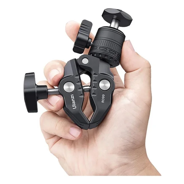 Ulanzi R099 Clamp Mount Mini Ball Head - Görsel 4