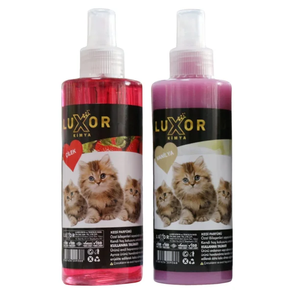 Luxor Kimya Çilek & Vanilya Aromalı Kedi Parfümleri 200 Ml - Pembe - Görsel 2