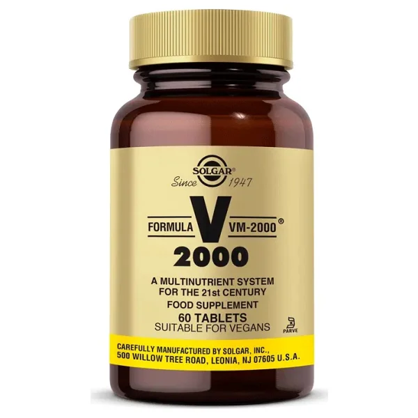 Solgar Vm 2000 Multivitamin 60 Tablet - Görsel 2