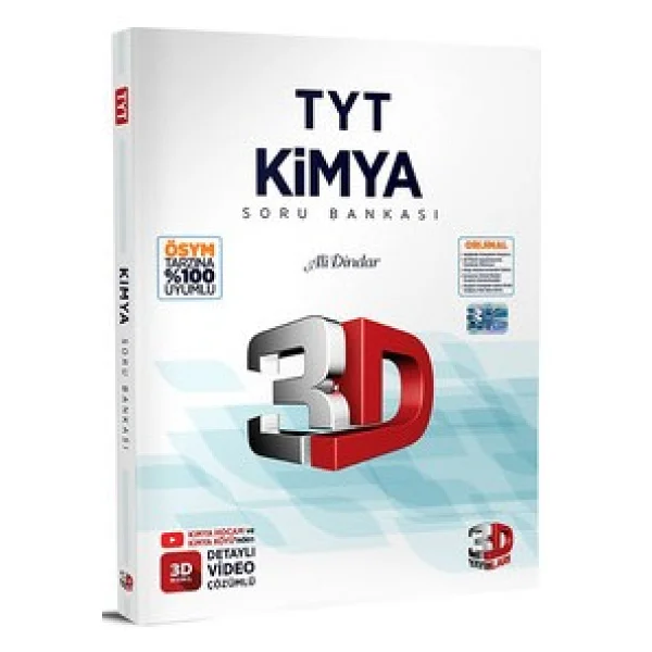 3d Yayınları Tyt Kimya Soru Bankası - Görsel 4
