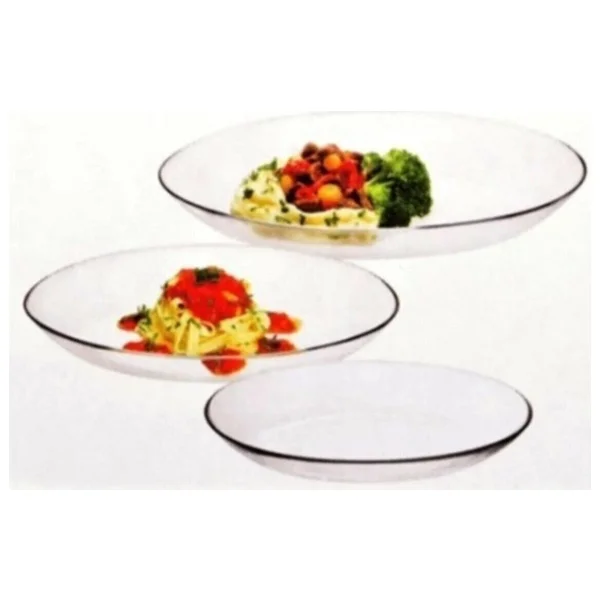 Paşabahçe Invitation 96501 3'lü Kayık Tabak - Görsel 2