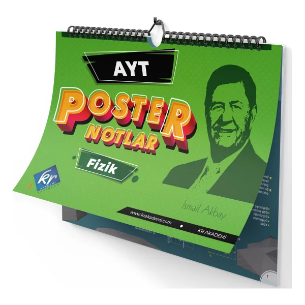 Kr Akademi Yayınları Ayt Fizik Poster Notlar - Görsel 6