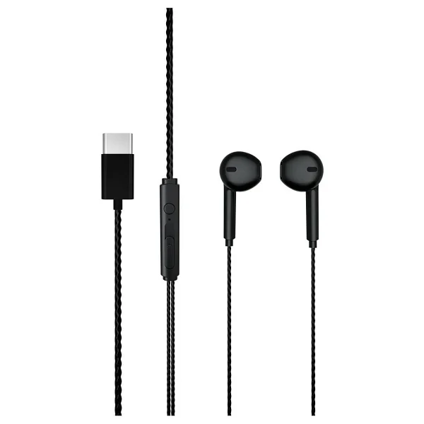 Lenovo Lecoo Eh104 Siyah Type-C Kablolu Kulak İçi Kulaklık - Görsel 2