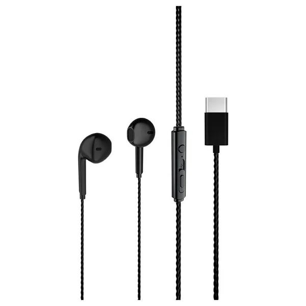 Lenovo Lecoo Eh104 Siyah Type-C Kablolu Kulak İçi Kulaklık - Görsel 4