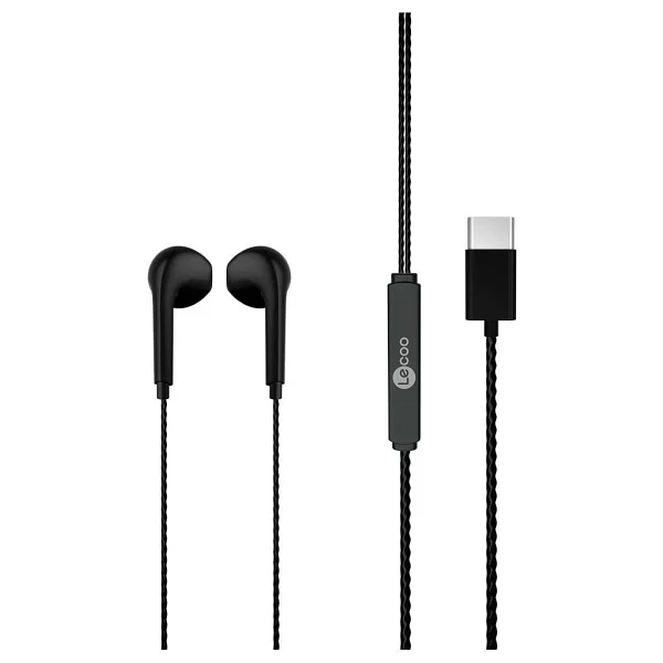 Lenovo Lecoo Eh104 Siyah Type-C Kablolu Kulak İçi Kulaklık - Görsel 5