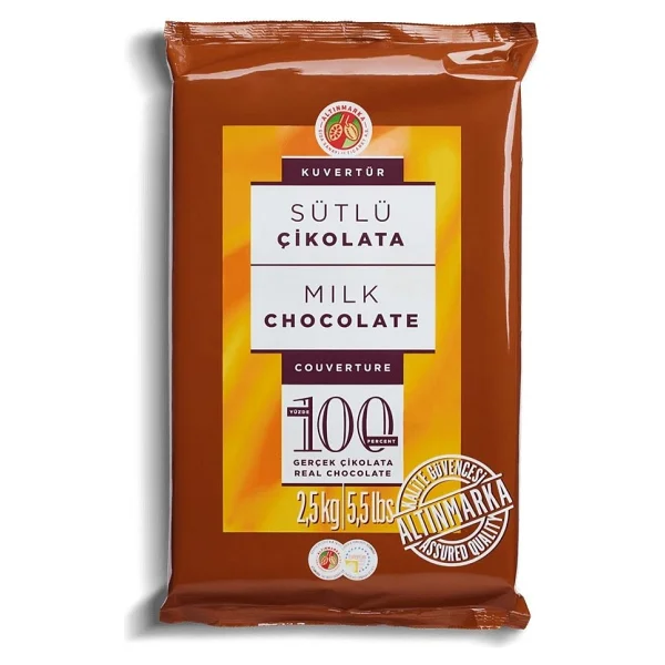 Altınmarka Sütlü Kuvertür Çikolata 2.5 Kg - Görsel 10