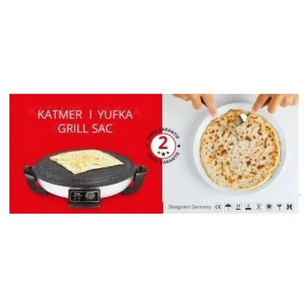 Bimeks Turbomeks Yufka Gözleme Katmer Sacı - Görsel 5