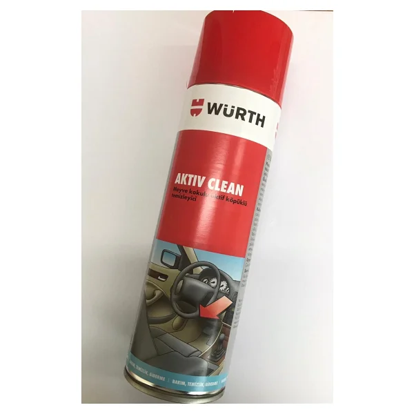 Würth Aktiv Clean 500 Ml Araç İçi Temizleme Köpüğü - Görsel 5