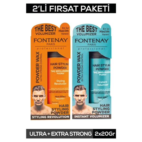 Fontenay Saç Şekillendirici Pudra Toz Wax Mat Effect Ve Ultra Strong 20gr - 1 - Görsel 3