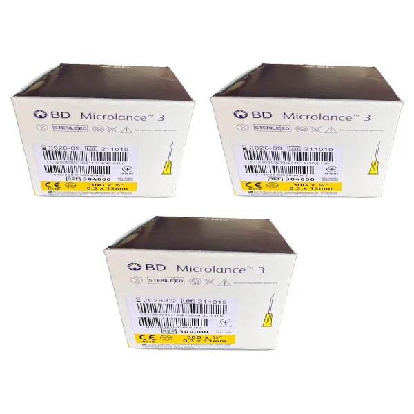 Bd Microlance Mezoterapi Iğne Ucu 30g X 13mm 100 Adet X3 Kutu - Görsel 2