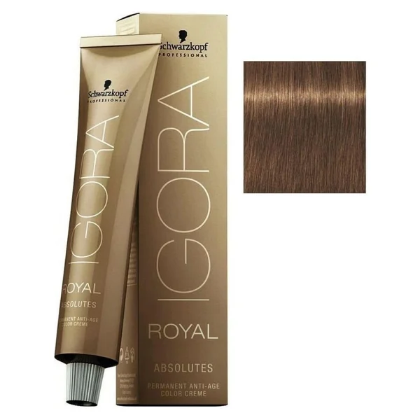 Igora Royal Absolutes 7.60 Doğal Kumral Çikolata Saç Boyası - Görsel 2