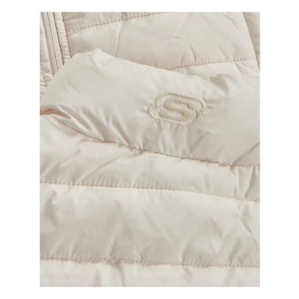 Skechers Turtle Neck Essential S212273-102 Beyaz Kadın Şişme Mont - Görsel 5
