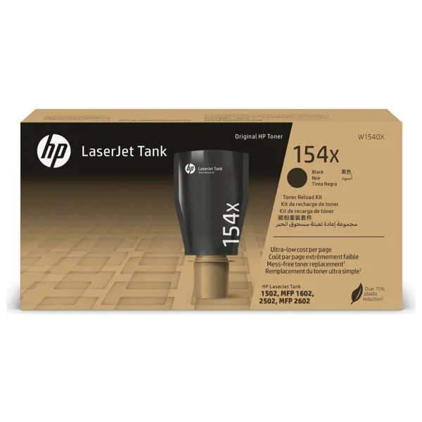 Hp W1540x 154x Siyah Toner - Görsel 4