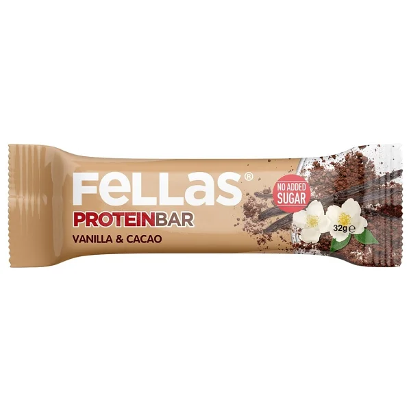Fellas Optimum Vanilya Ve Kakaolu 32 Gr Protein Bar - Görsel 4