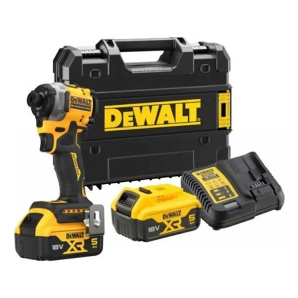 Dewalt Dcf850p2t 18 V 5 Ah Çift Akülü Darbeli Vidalama Makinesi - Görsel 2