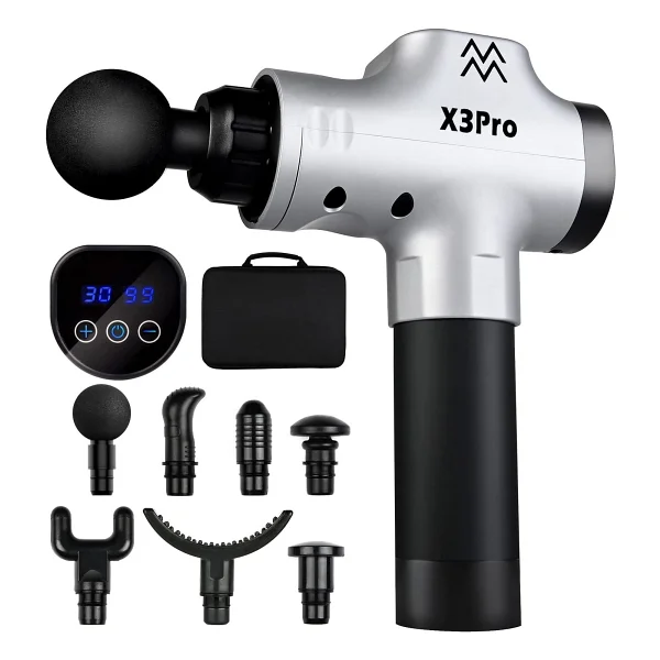 Kraft Hart X3pro Gümüş 24 V Masaj Tabancası - Görsel 6