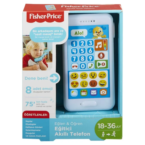 Fisher Price Eğitici Akıllı Telefon Fpr25 - Görsel 6